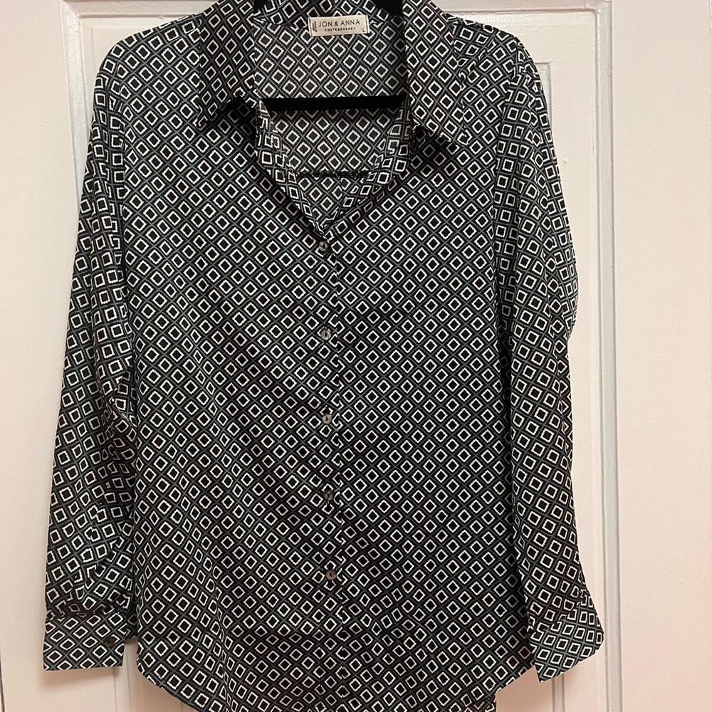 Patterned Blouse